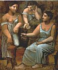 Pablo Picasso Canvas Paintings - Three Women at the Spring